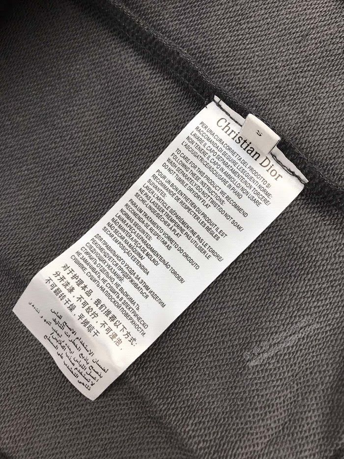Dior男裝 迪奧CD最新系列大爆款高質量棉質圓領衛衣  ydi3545